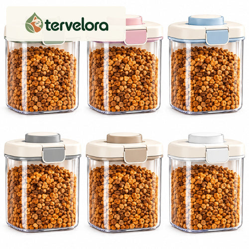 tervelora™ Airtight Cat Food Storage Canister – image 1