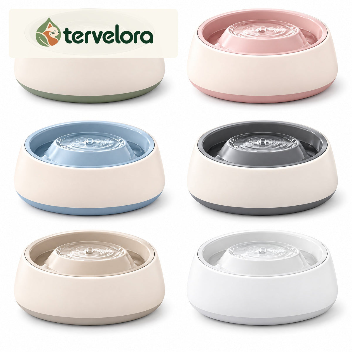 tervelora™ Anti-Splash Cat Water Bowl – image 4