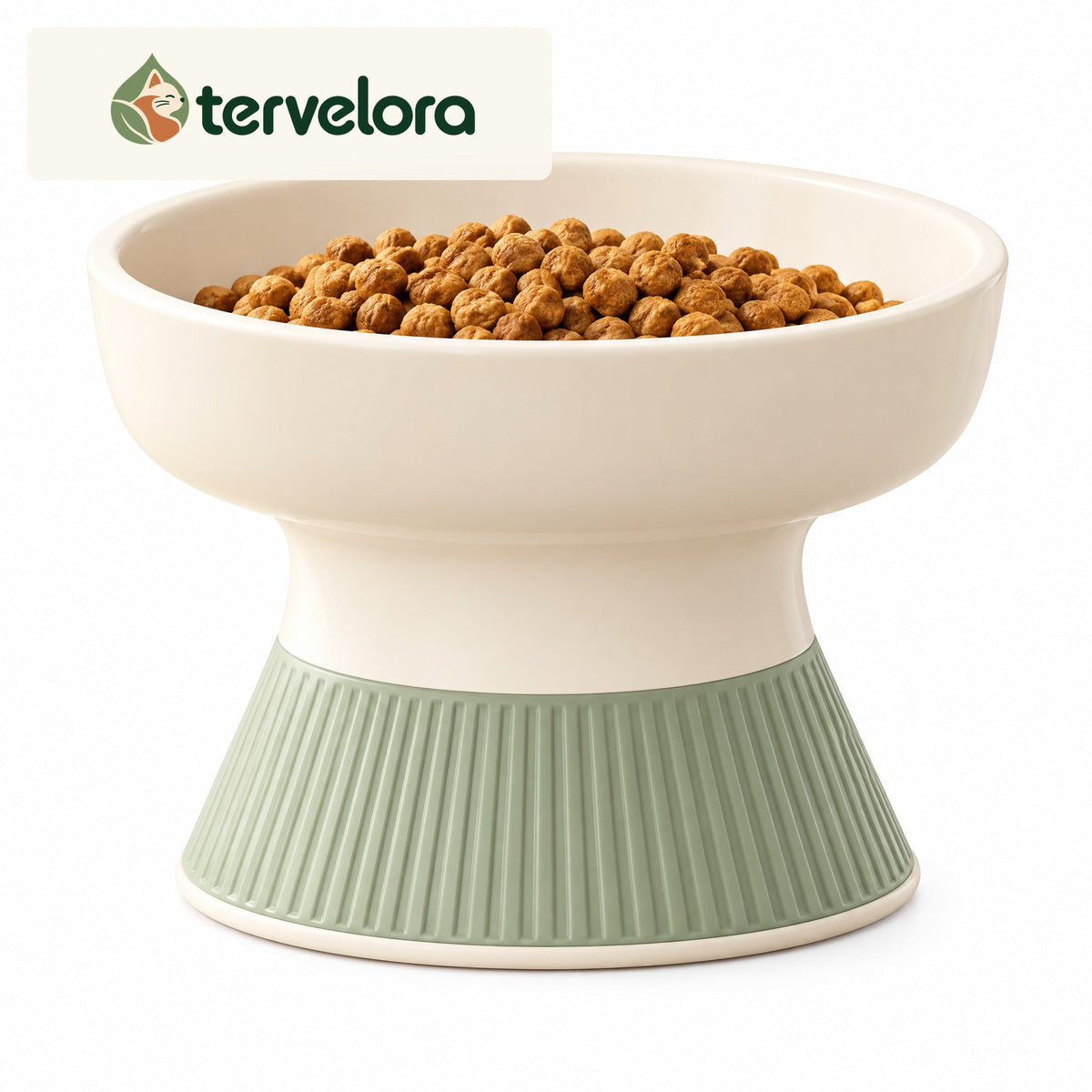 tervelora™ Elevated Cat Food Bowl – image 1