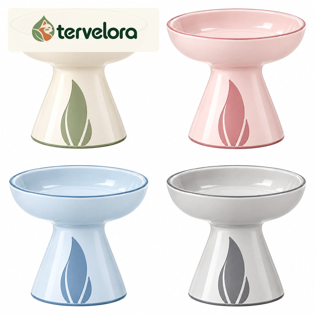 tervelora™ Elevated Cat Water Bowl – image 1