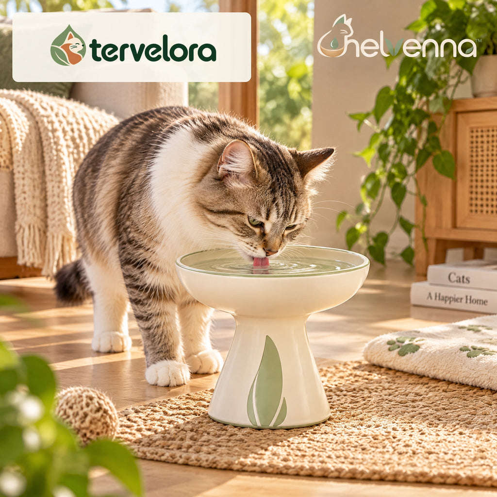 tervelora™ Elevated Cat Water Bowl – image 2