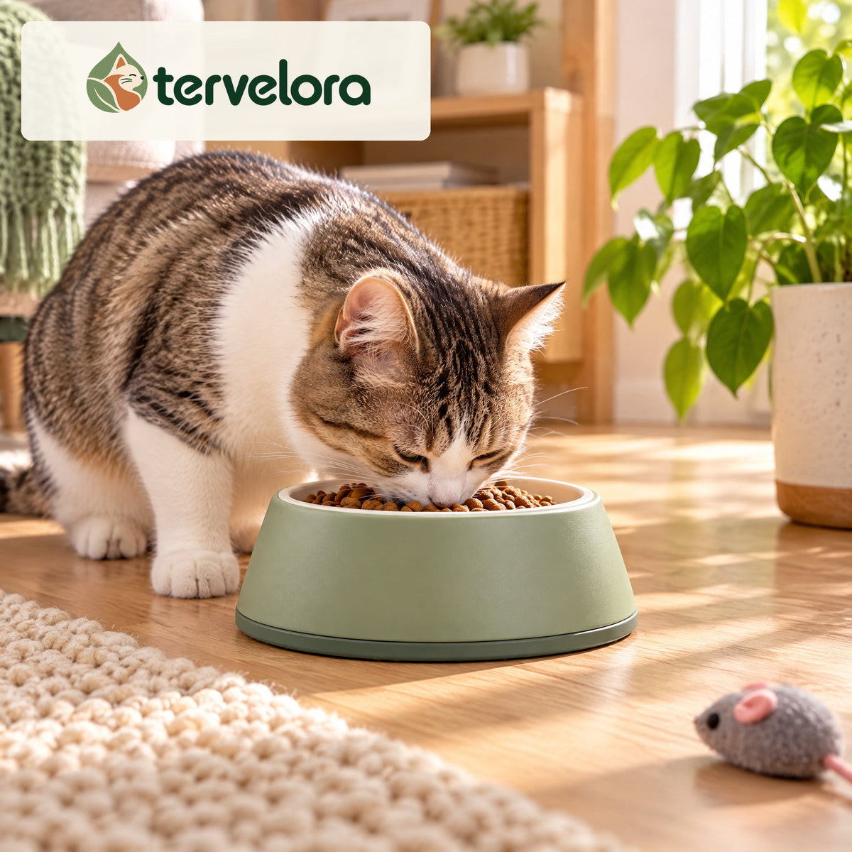 tervelora™ Non-Slip Cat Food Bowl – image 1