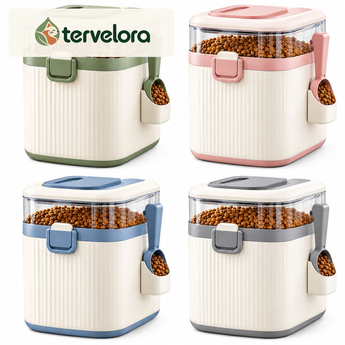 tervelora™ Rolling Cat Food Storage Bin – image 4