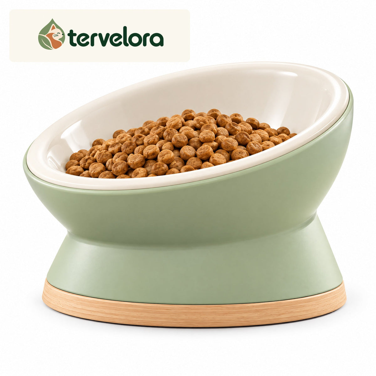 tervelora™ Tilted Cat Food Bowl – image 2
